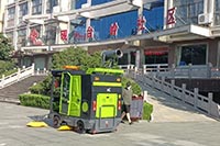 莱特LT-G50扫地车助力砚台岭社区升级清洁方案-科技赋能洁净家园